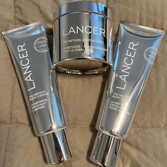 Lancer Makeup Lancer Skin Care Set Method Polish Cleanse Nourish